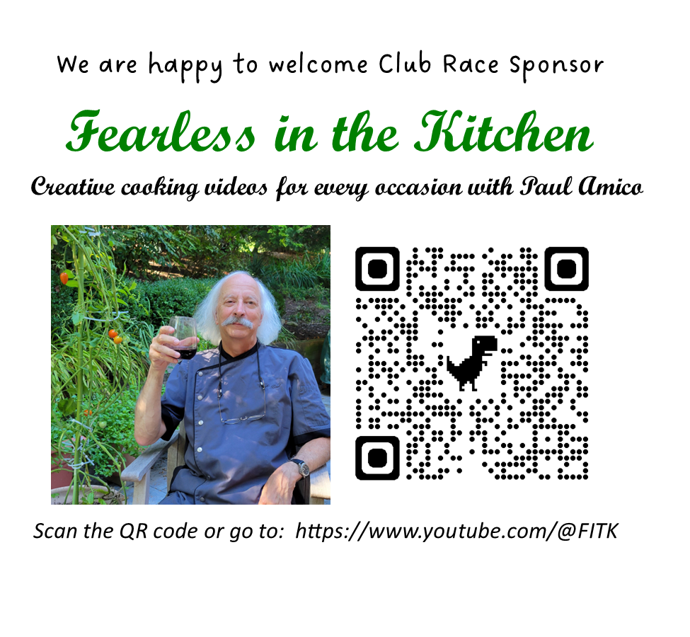 Club Race Sponsor - Fearless in the Kitchen