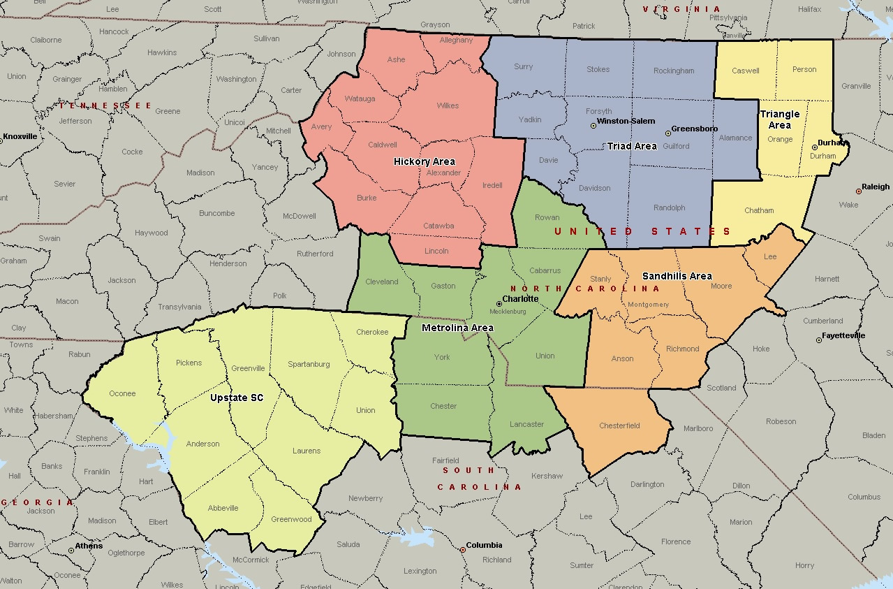 Region Map - 2015